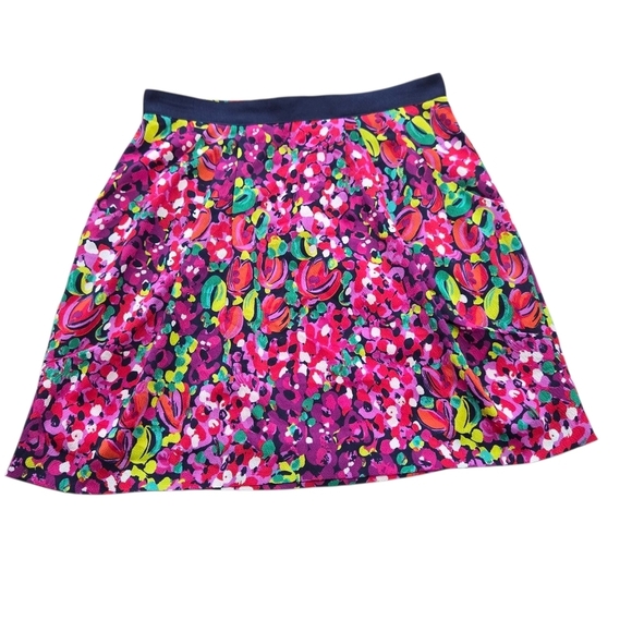 Lilly Pulitzer Clover Skirt Multi Wild Confetti Size 6 NWT - Picture 2 of 5